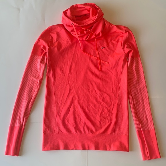 Nike Dri-Fit Cowl Neck Training Long Sleeve - Picture 1 of 6